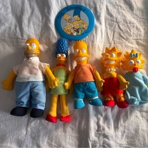 The Simpson’s doll collection.